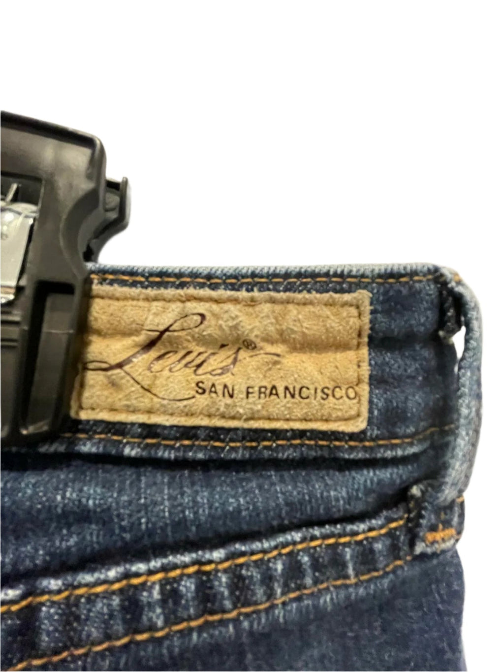 Levi Strauss Womens Jeans Signature Slight Curve Classic Bootcut - Blue - 14 - Like New - Pic 9