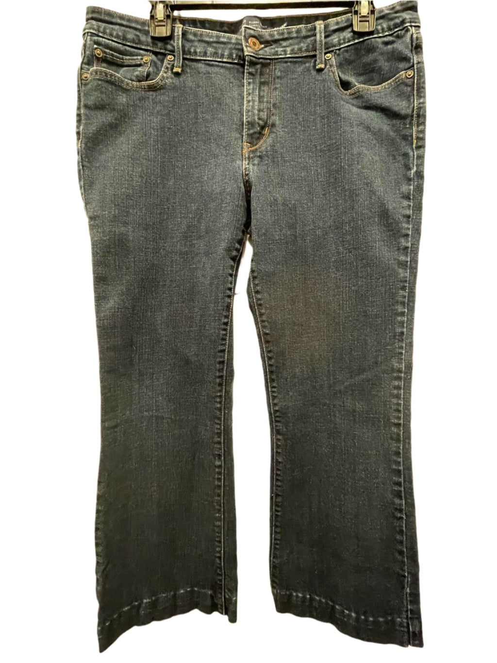 Levi Strauss Womens Jeans Signature Slight Curve Classic Bootcut - Blue - 14 - Like New - Pic 2