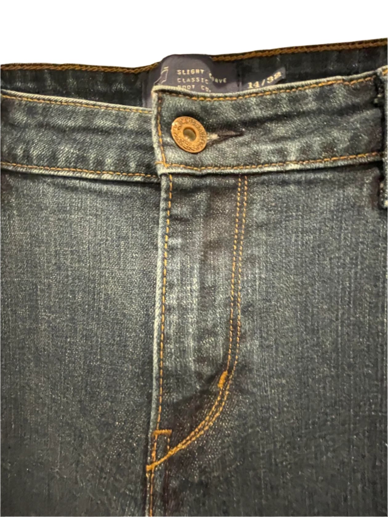 Levi Strauss Womens Jeans Signature Slight Curve Classic Bootcut - Blue - 14 - Like New - Pic 7