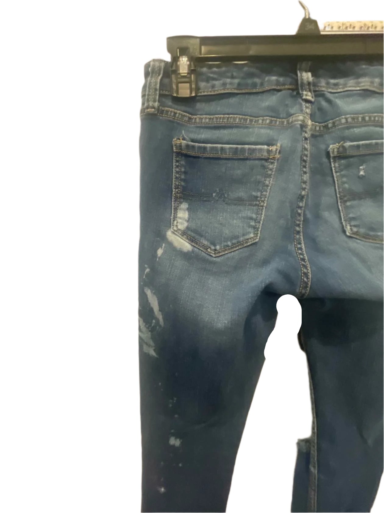 Arizona Womens Jeans Super Skinny - Blue - 5 - Very Good - Pic 11