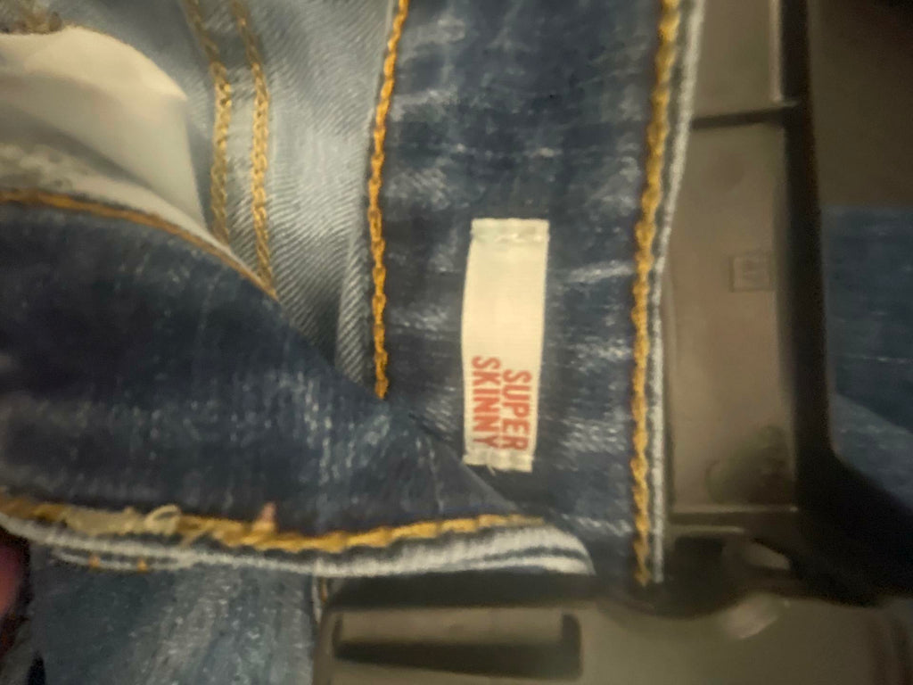 Arizona Womens Jeans Super Skinny - Blue - 5 - Very Good - Pic 15