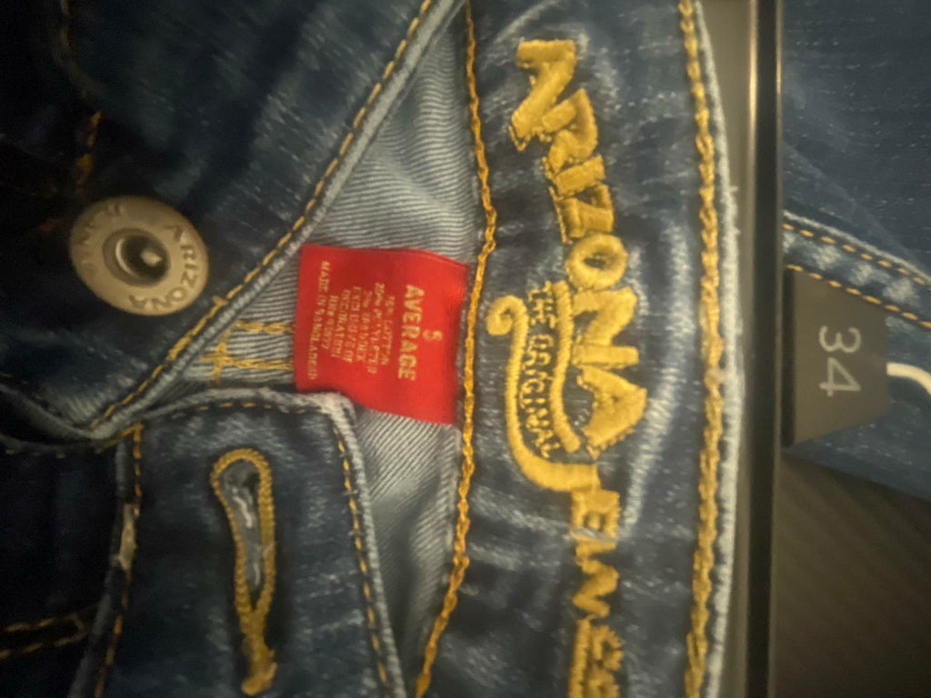 Arizona Womens Jeans Super Skinny - Blue - 5 - Very Good - Pic 13