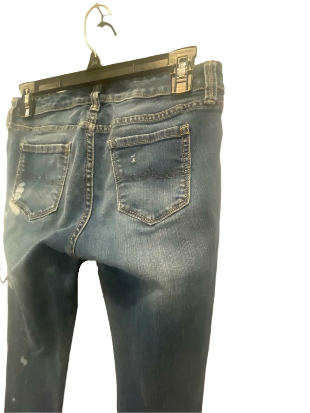 Arizona Womens Jeans Super Skinny - Blue - 5 - Very Good - Pic 14