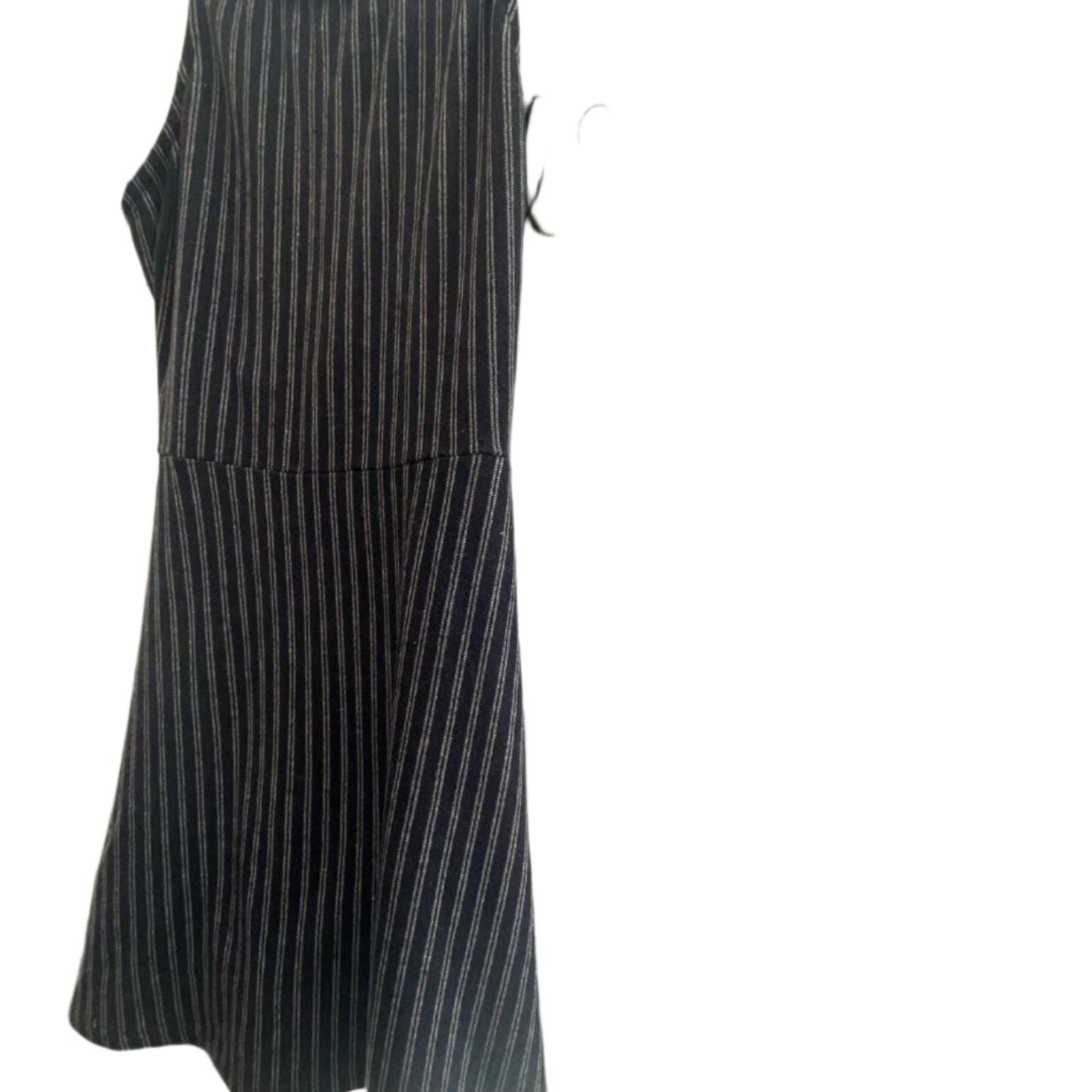 Used Derek Heart Womens Maxi Dress Striped | Blue | Large