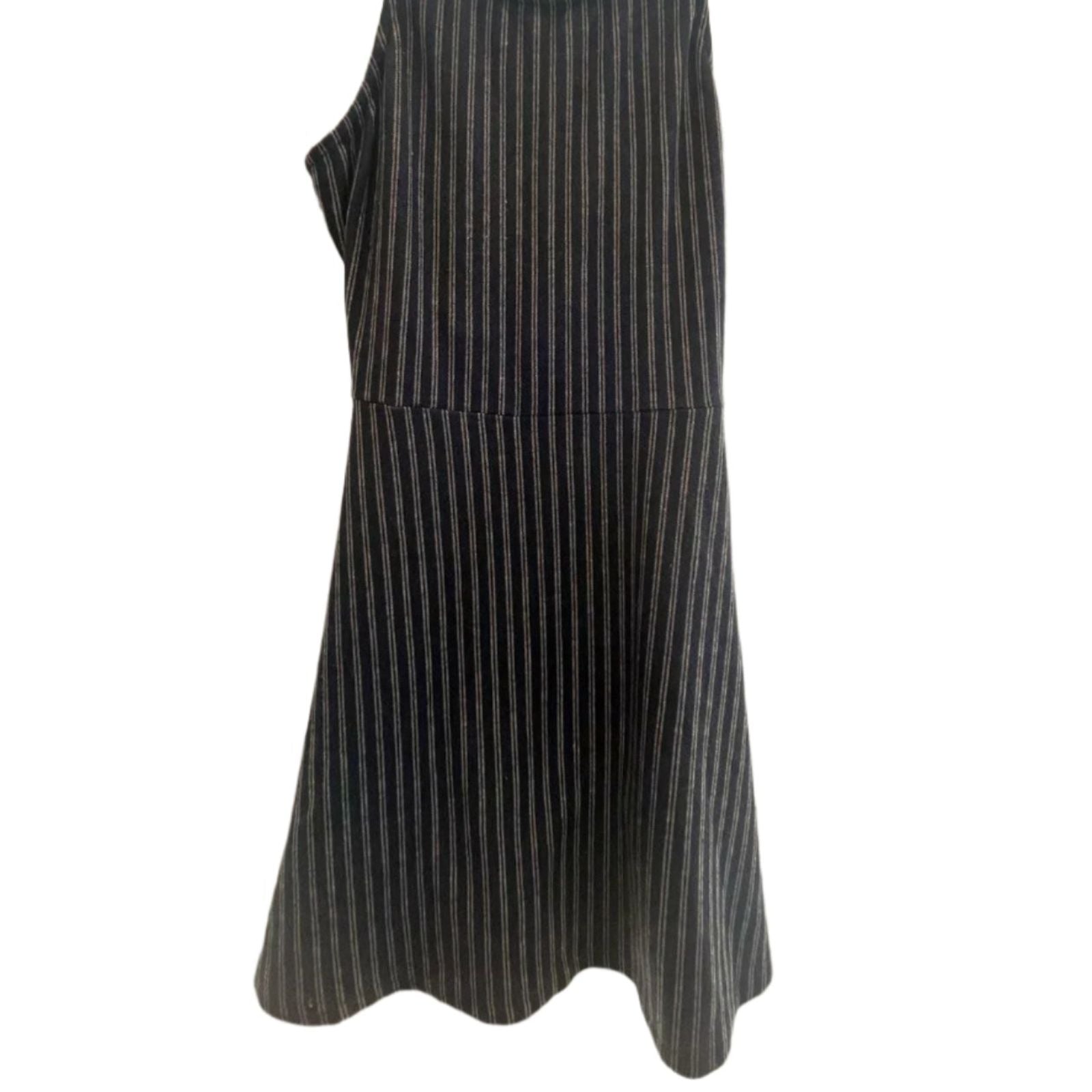 Used Derek Heart Womens Maxi Dress Striped | Blue | Large