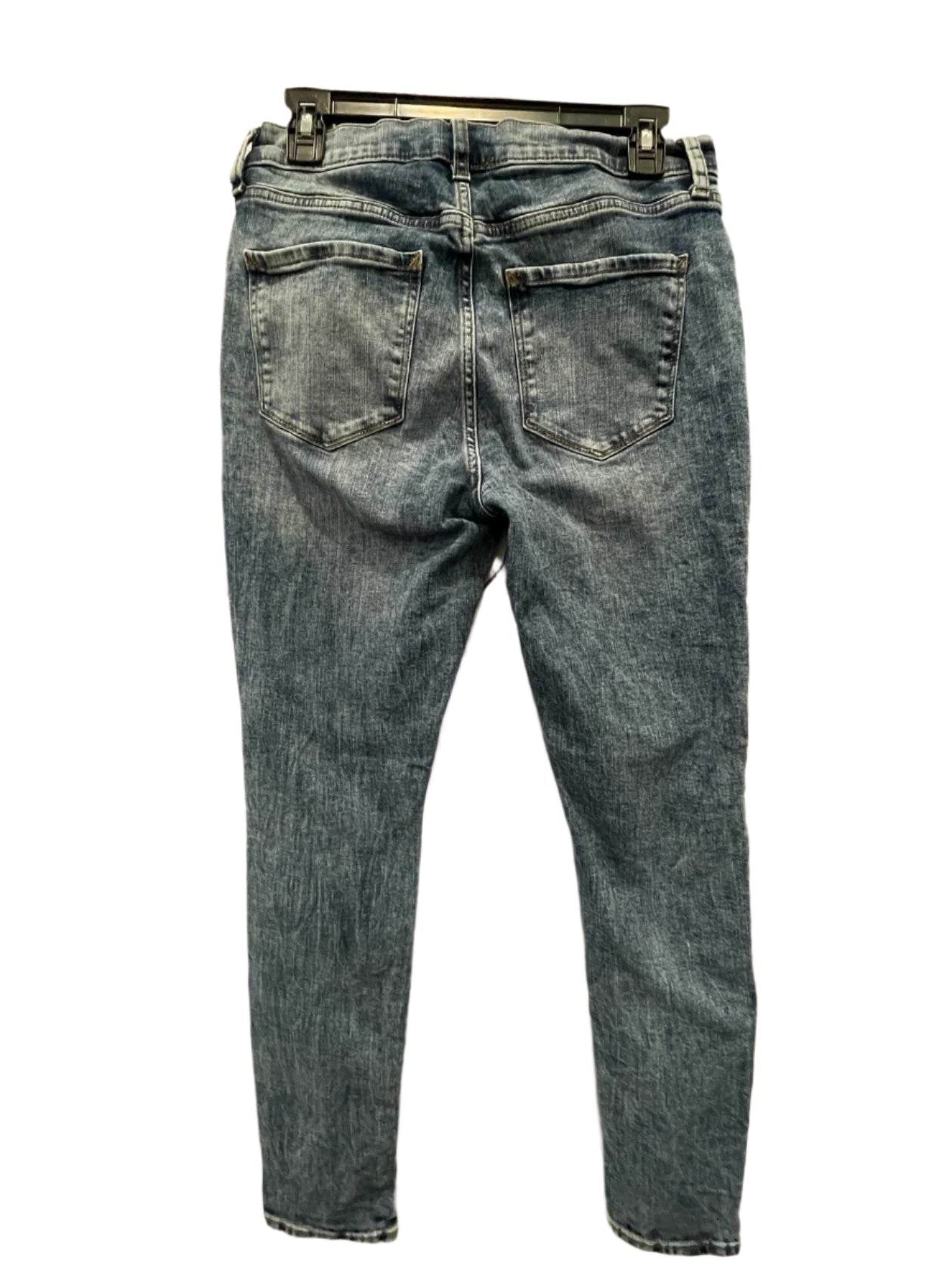 A.N.A. Womens Jeans Denim High Rise Skinny - Blue - 8 - Very Good - Pic 2