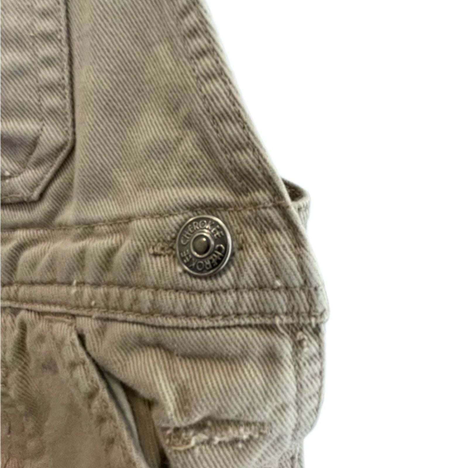 Used Cherokee Little Boys Overalls | Beige | 4T