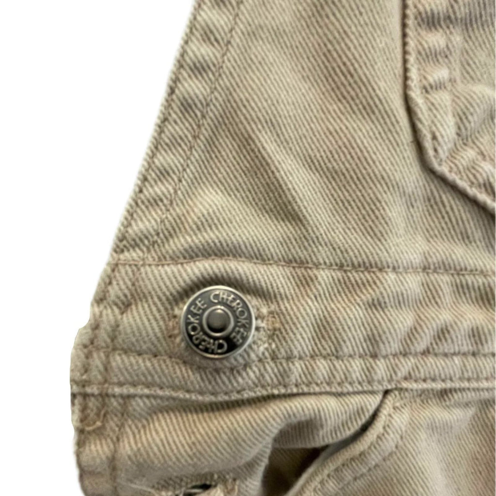 Used Cherokee Little Boys Overalls | Beige | 4T