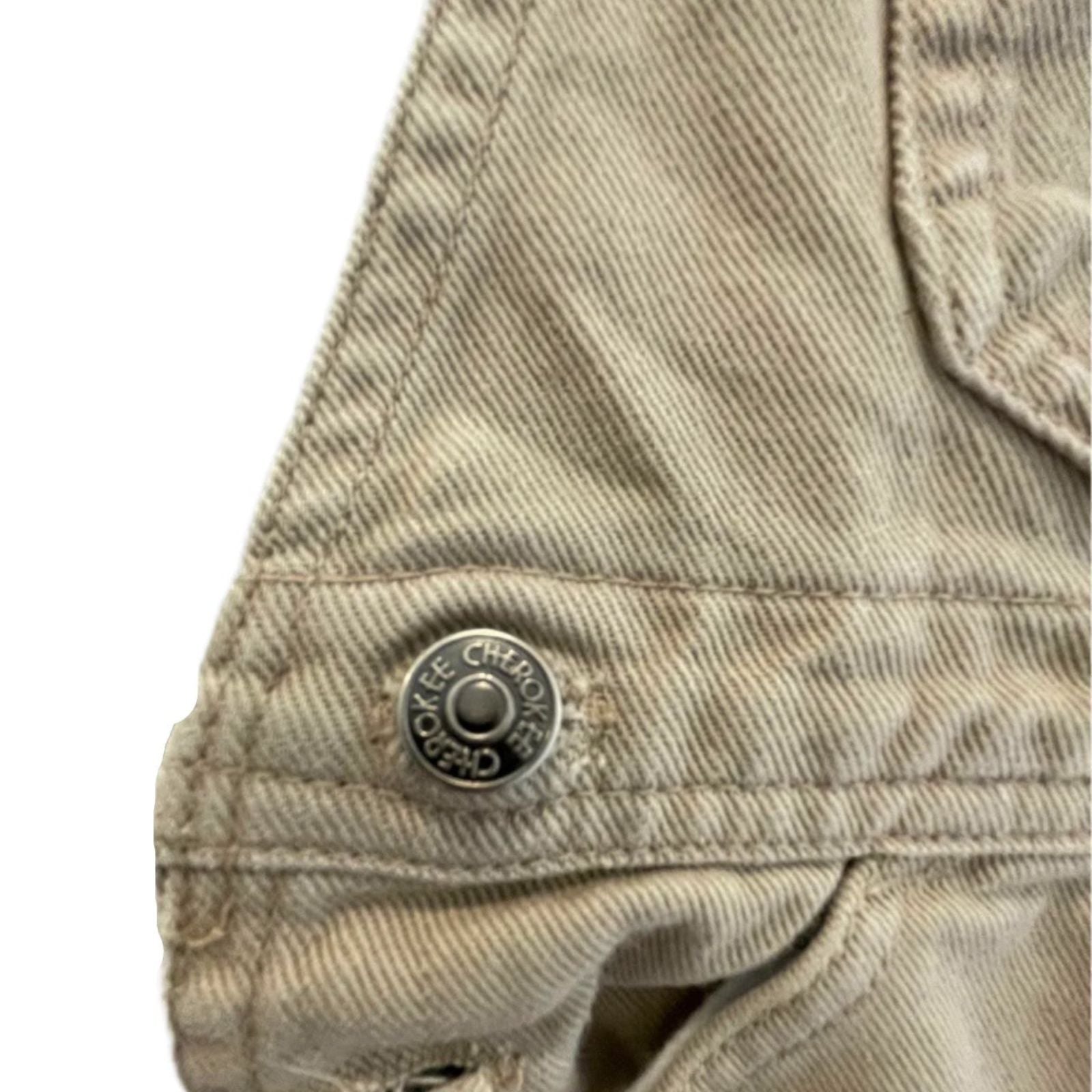 Used Cherokee Little Boys Overalls | Beige | 4T