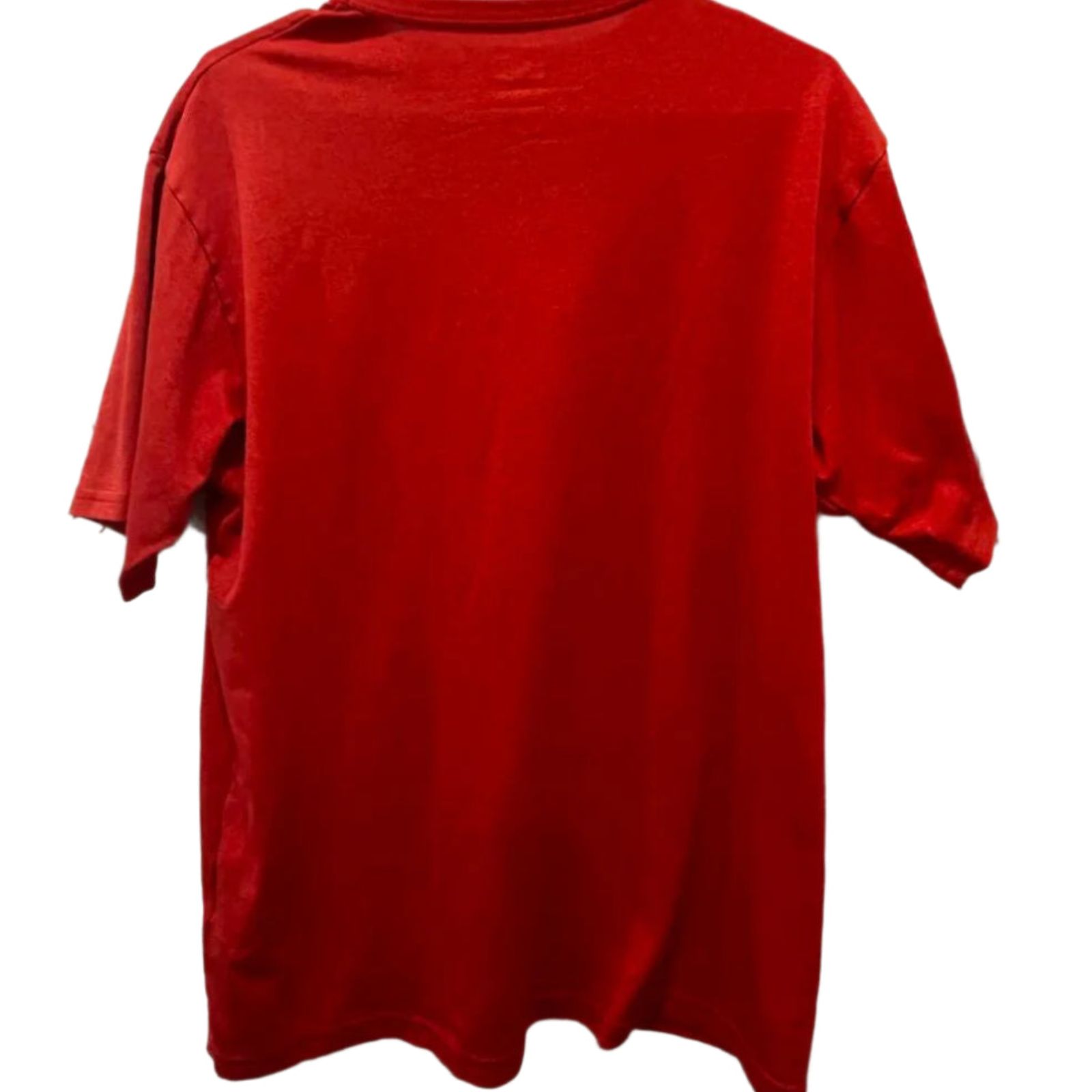 Used Nike Mens Dri-FIT T-Shirt | Stitched Logo | Red | Small