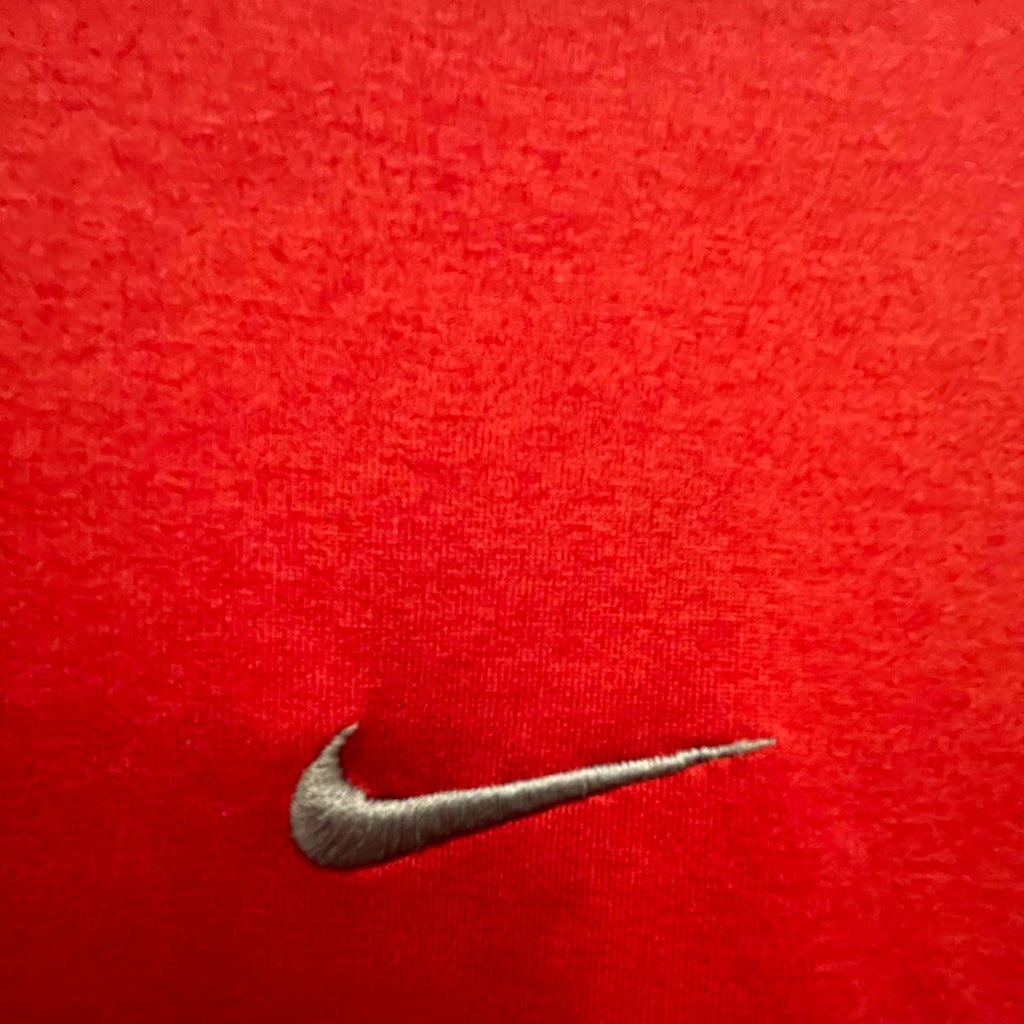 Used Nike Mens Dri-FIT T-Shirt | Stitched Logo | Red | Small
