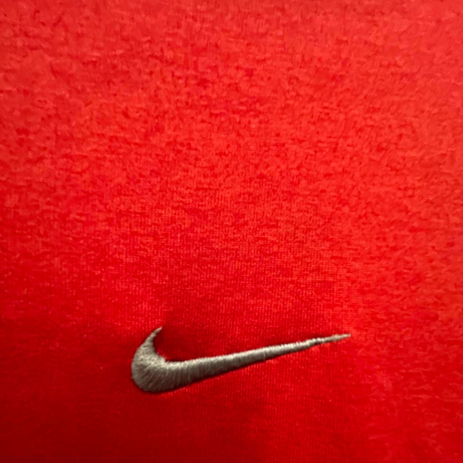 Used Nike Mens Dri-FIT T-Shirt | Stitched Logo | Red | Small