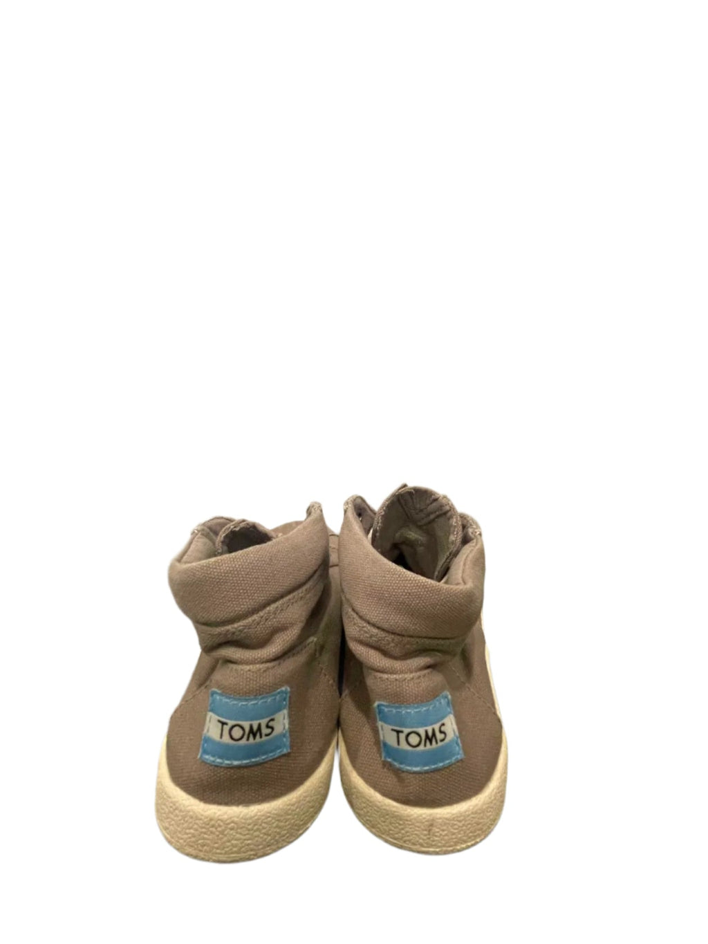 TOMS Unisex Kids Sneakers Lace-up Canvas - Gray - Y3 - Very Good - Pic 3
