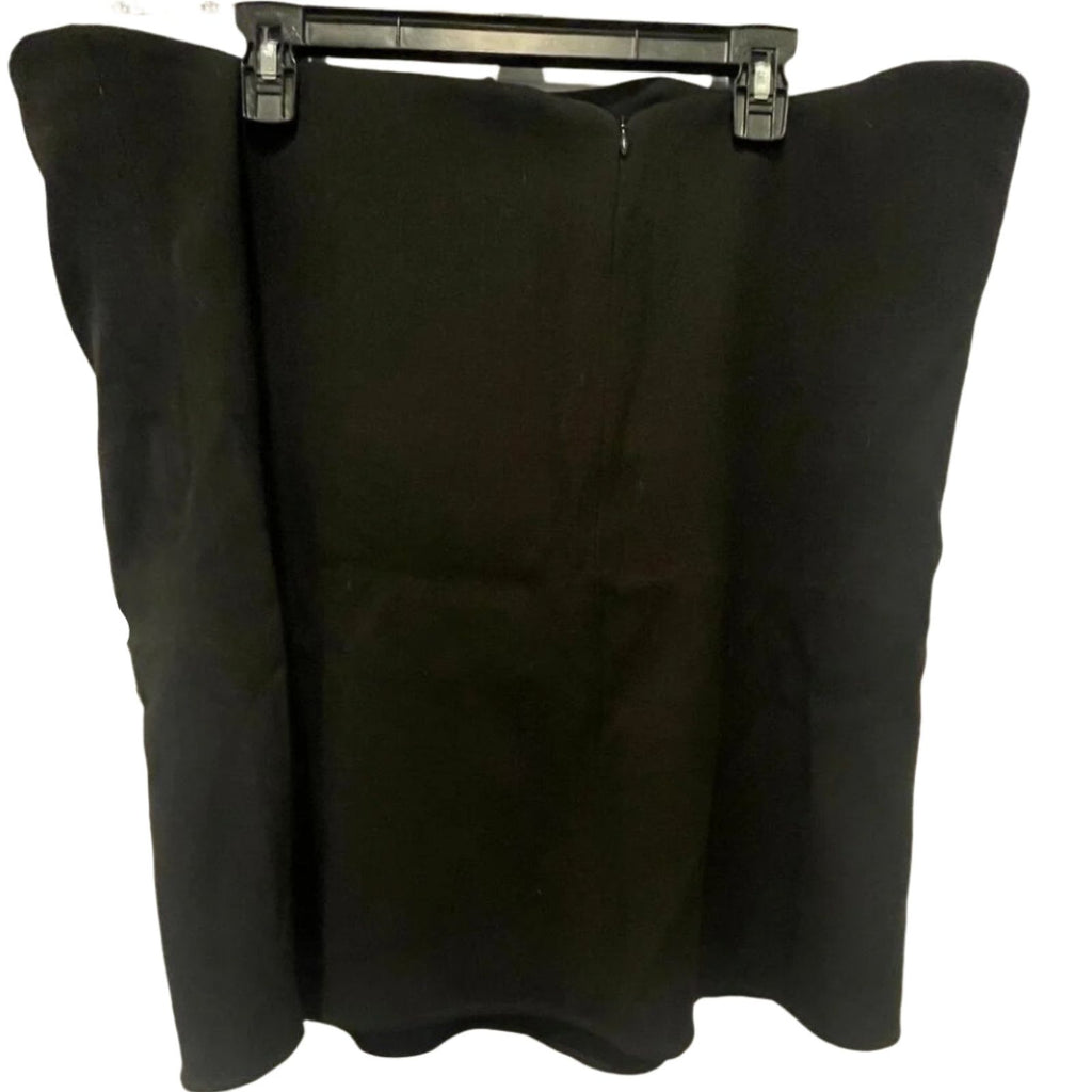 Used Tuckernuck Womens Plus Size Skirt - Solid | Black | 3XL