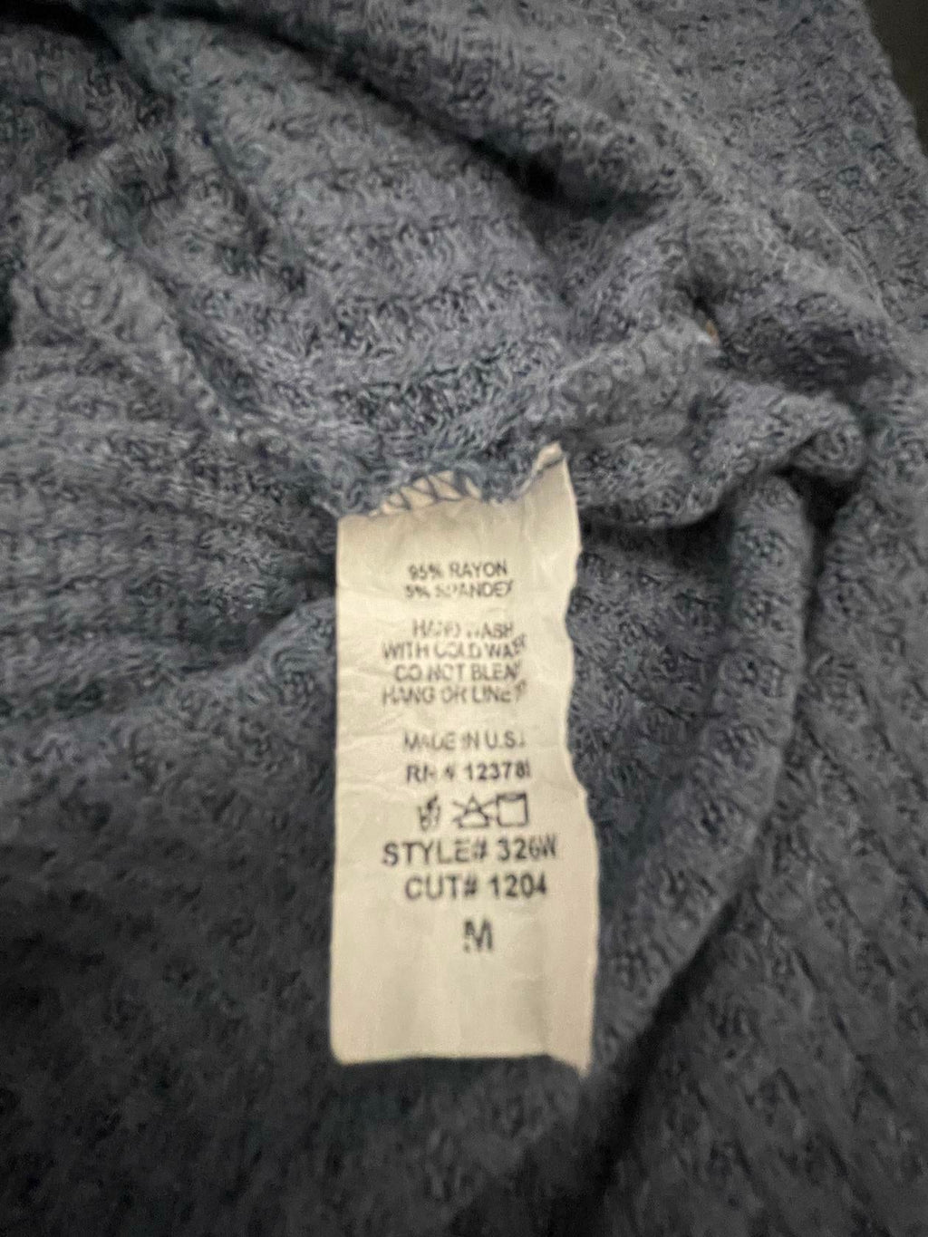 jolie Womens Top Ti-Front Slim - Blue - Medium - Good - Pic 5