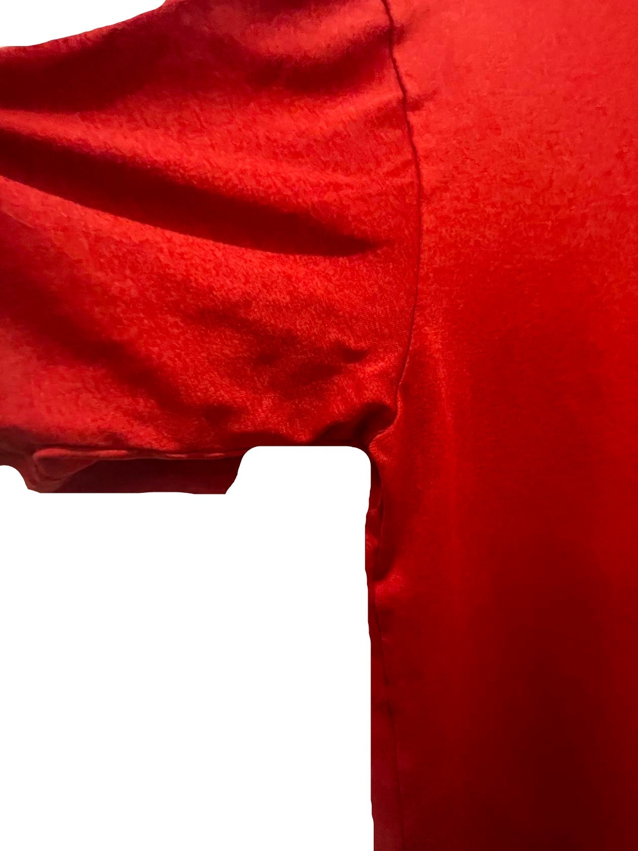 Nike Mens T-Shirt Dri-Fit Stitched Logo - Red - Small - Like New - Pic 4