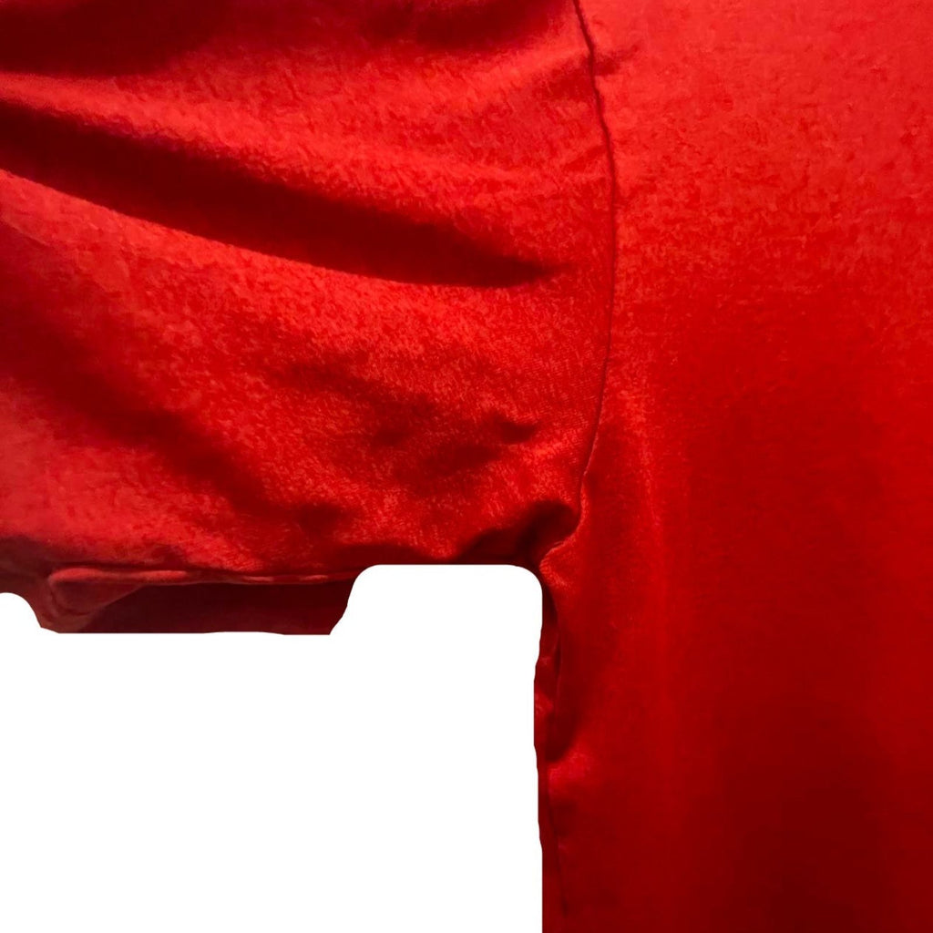 Used Nike Mens Dri-FIT T-Shirt | Stitched Logo | Red | Small