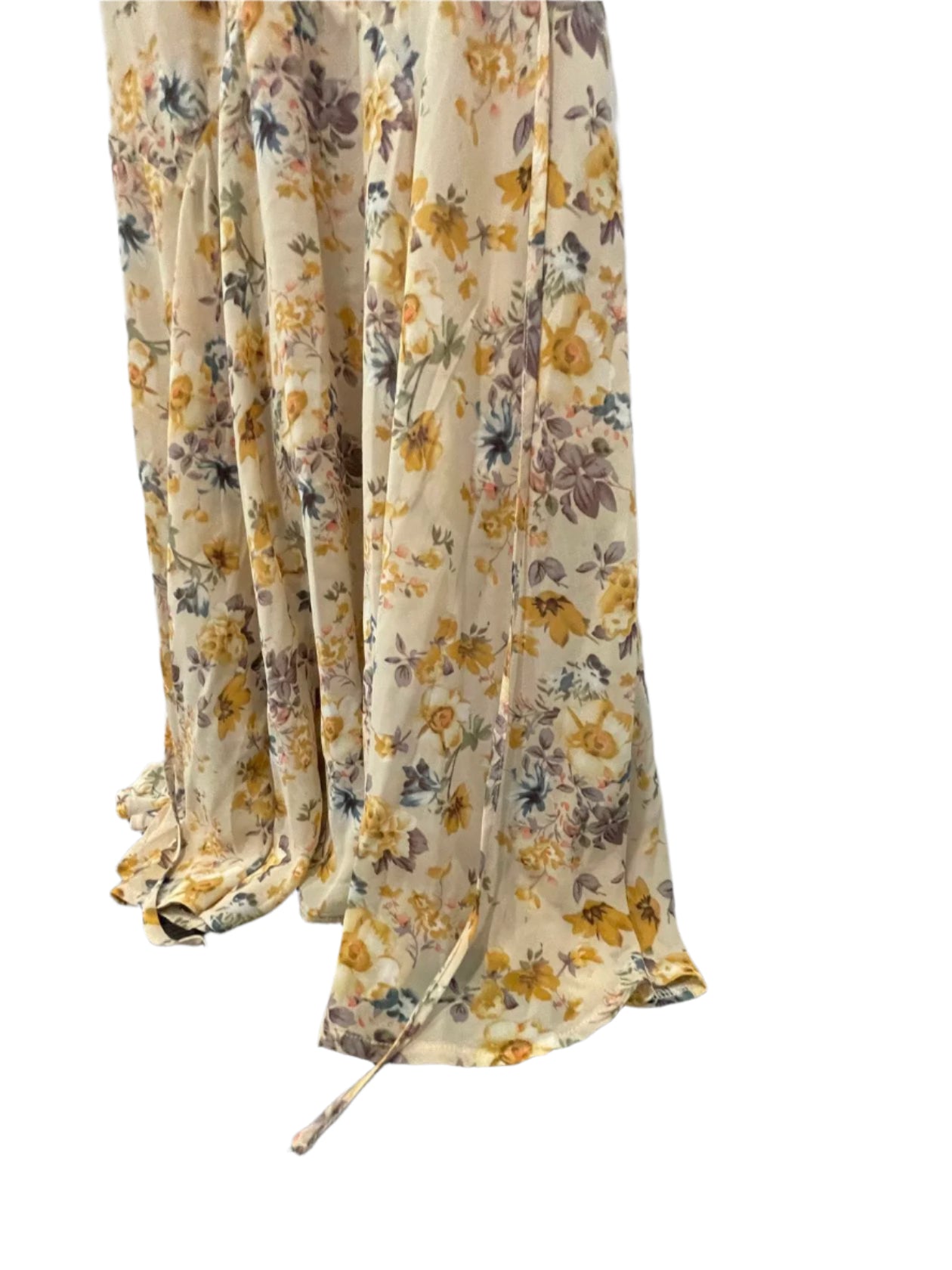 Hello Molly Womens Dress Boho Midi - Beige/Multi-Color - 12 - New - Pic 6