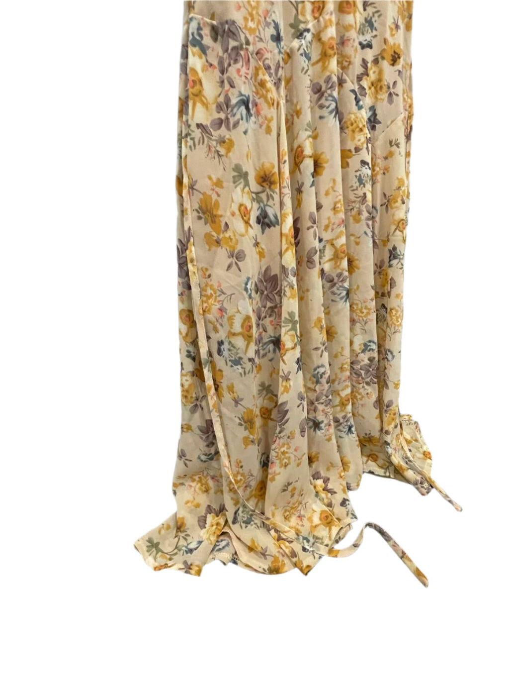 Hello Molly Womens Dress Boho Midi - Beige/Multi-Color - 12 - New - Pic 5