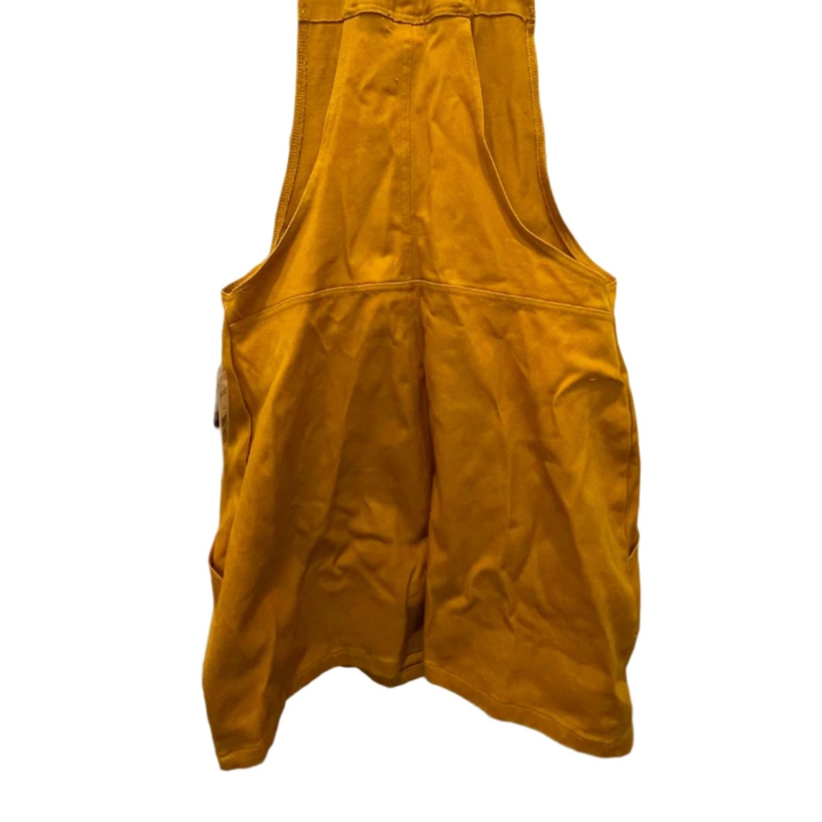 Used Justify Womens Overall Jumper Dress - Button-Front | Yellow | Medium